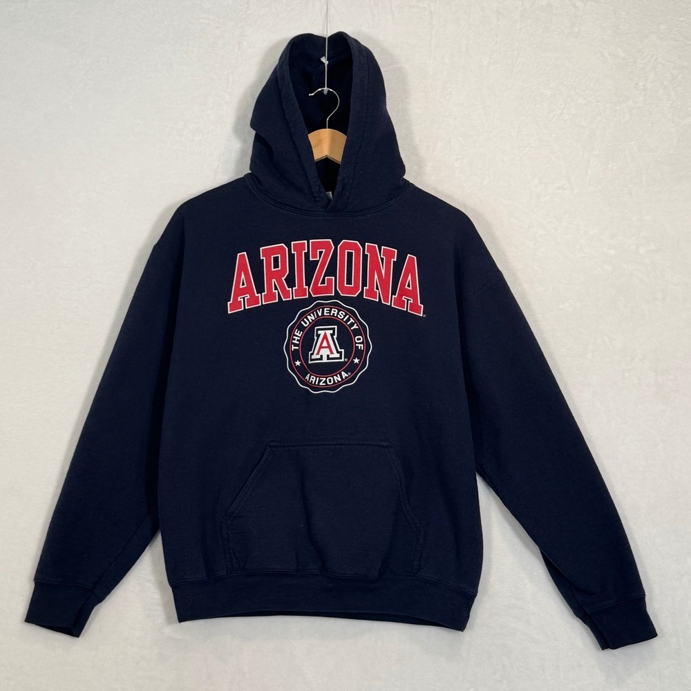 Gildan Navy University of Arizona Hoodie Medium